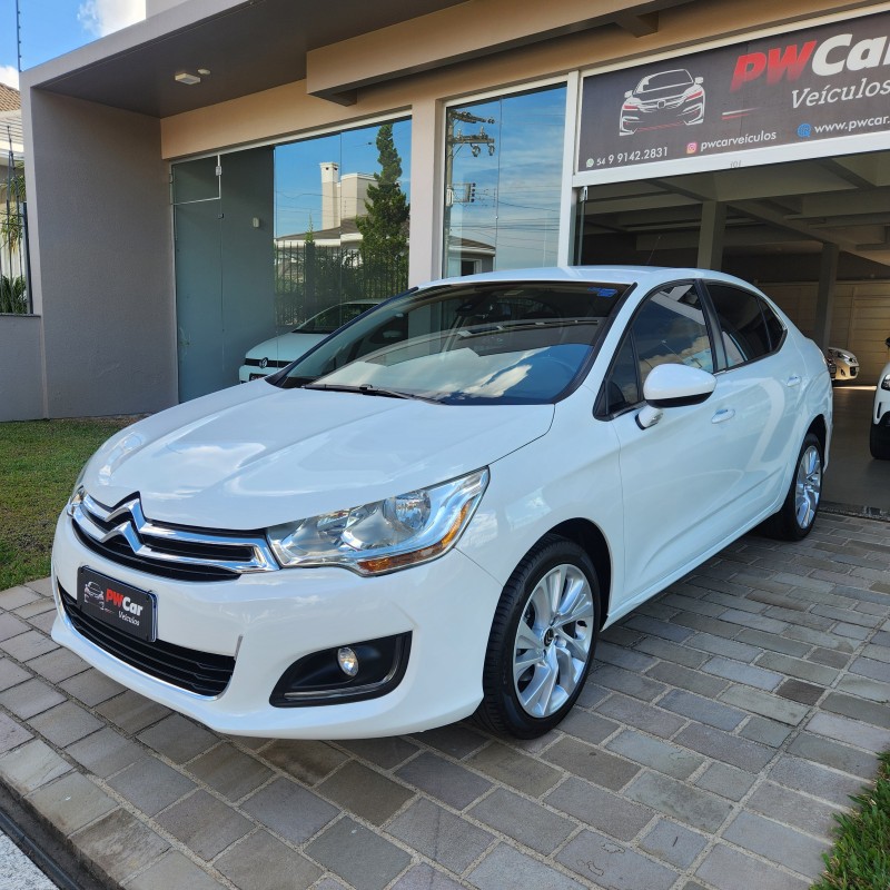 c4 lounge 1.6 tendance 16v turbo gasolina 4p automatico 2015 bento goncalves