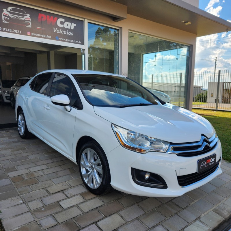 C4 LOUNGE 1.6 TENDANCE 16V TURBO GASOLINA 4P AUTOMÁTICO - 2015 - BENTO GONçALVES