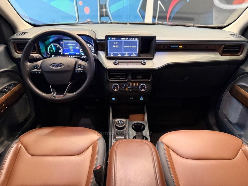 MAVERICK 2.5 HYBRID LARIAT GASOLINA 4P AUTOMÁTICO - 2024 - NOVO HAMBURGO