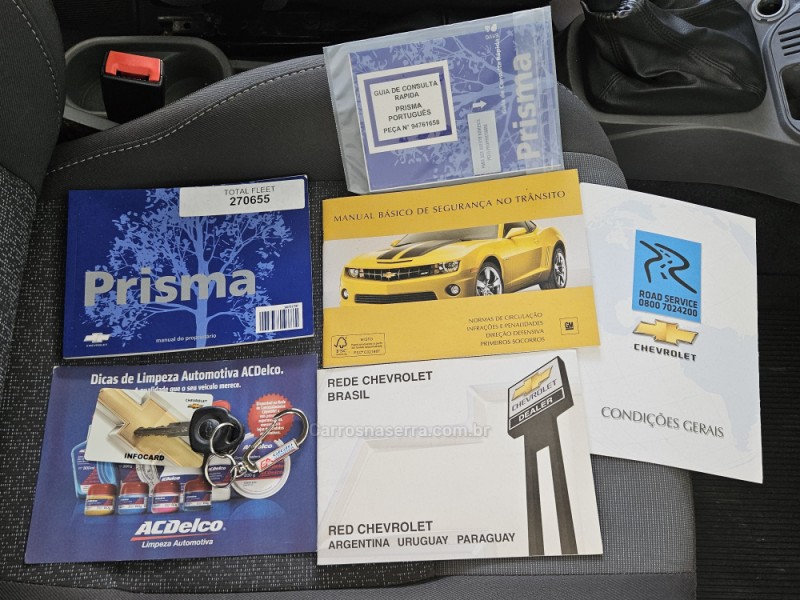 PRISMA 1.4 MPFI LT 8V FLEX 4P MANUAL - 2012 - TAPEJARA