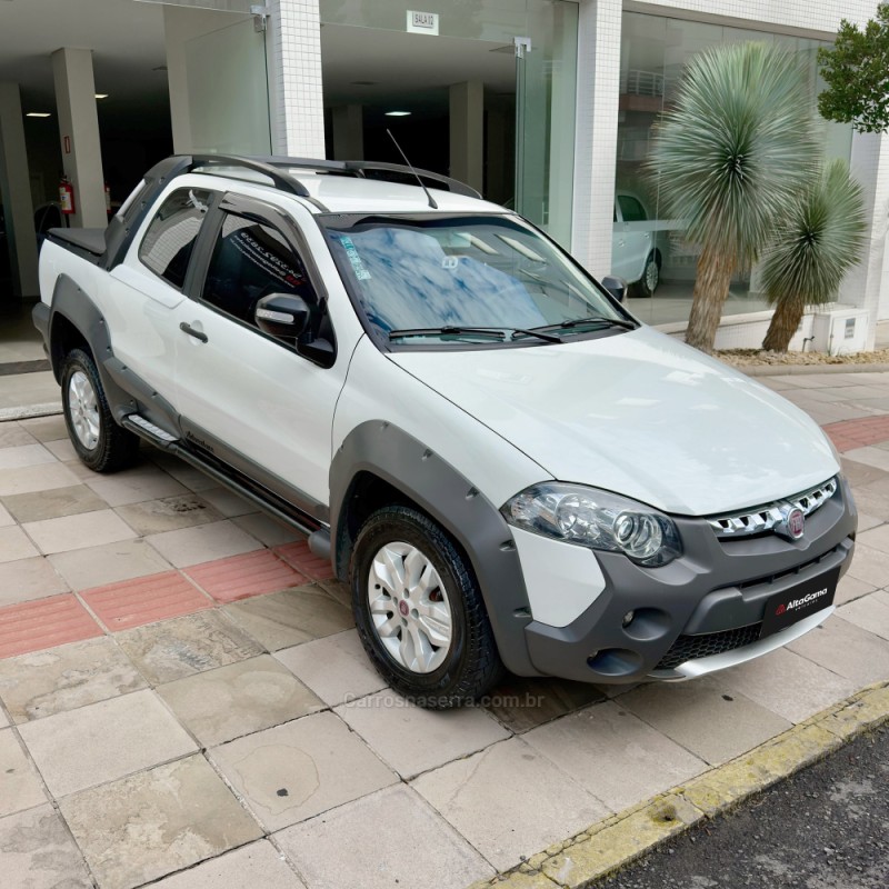 STRADA 1.8 MPI ADVENTURE CD 16V FLEX 2P MANUAL - 2013 - FLORES DA CUNHA
