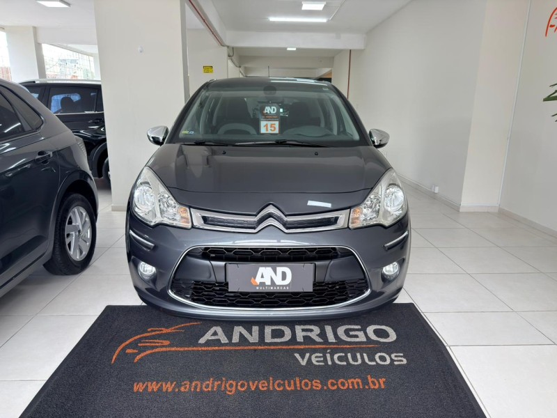 C3 1.6 EXCLUSIVE 16V FLEX 4P AUTOMÁTICO - 2015 - CAXIAS DO SUL
