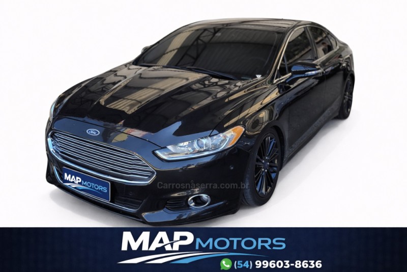 fusion 2.0 titanium gtdi ecoboost fwd gasolina 4p automatico 2015 caxias do sul