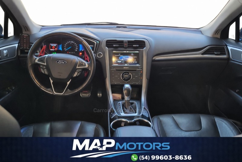 FUSION 2.0 TITANIUM GTDI ECOBOOST FWD GASOLINA 4P AUTOMÁTICO - 2015 - CAXIAS DO SUL