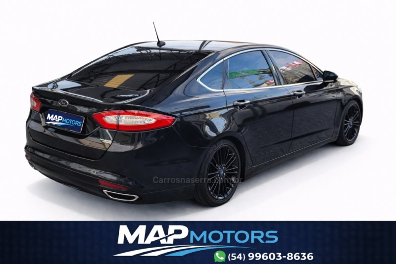 FUSION 2.0 TITANIUM GTDI ECOBOOST FWD GASOLINA 4P AUTOMÁTICO - 2015 - CAXIAS DO SUL