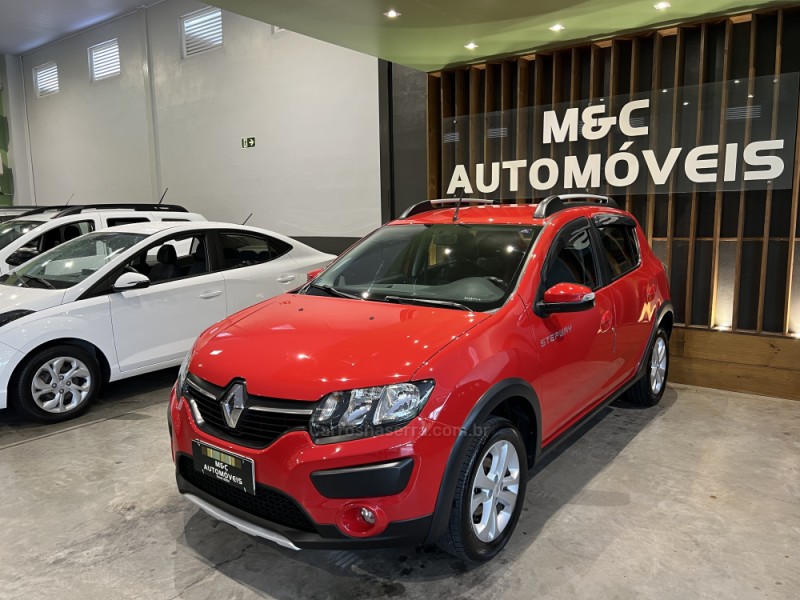 sandero 1.6 stepway 16v flex 4p automatico 2018 caxias do sul
