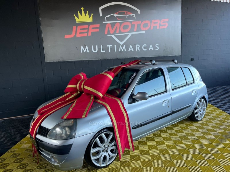 clio 1.0 privilege 16v flex 4p manual 2005 caxias do sul