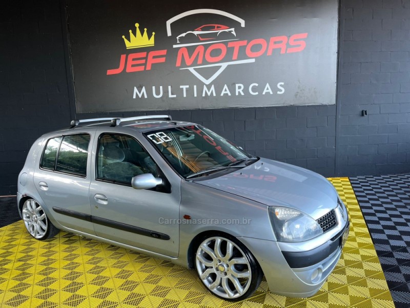 CLIO 1.0 PRIVILÉGE 16V FLEX 4P MANUAL - 2005 - CAXIAS DO SUL