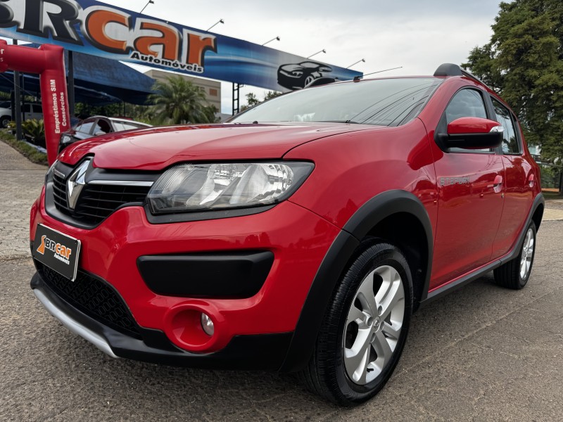 sandero 1.6 stepway 16v flex 4p manual 2018 dois irmaos
