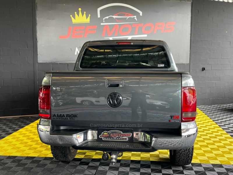 AMAROK 2.0 HIGHLINE 4X4 CD 16V TURBO INTERCOOLER DIESEL 4P AUTOMÁTICO - 2017 - CAXIAS DO SUL