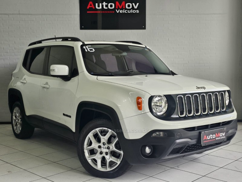 RENEGADE 2.0 16V TURBO DIESEL LONGITUDE 4P 4X4 AUTOMÁTICO - 2016 - CAXIAS DO SUL