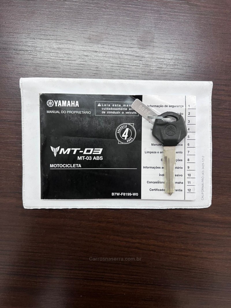 MT 03 ABS - 2023 - CAMPO BOM