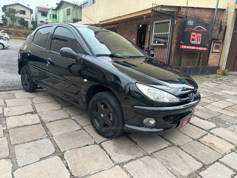 206 1.6 feline 16v gasolina 4p manual 2005 caxias do sul