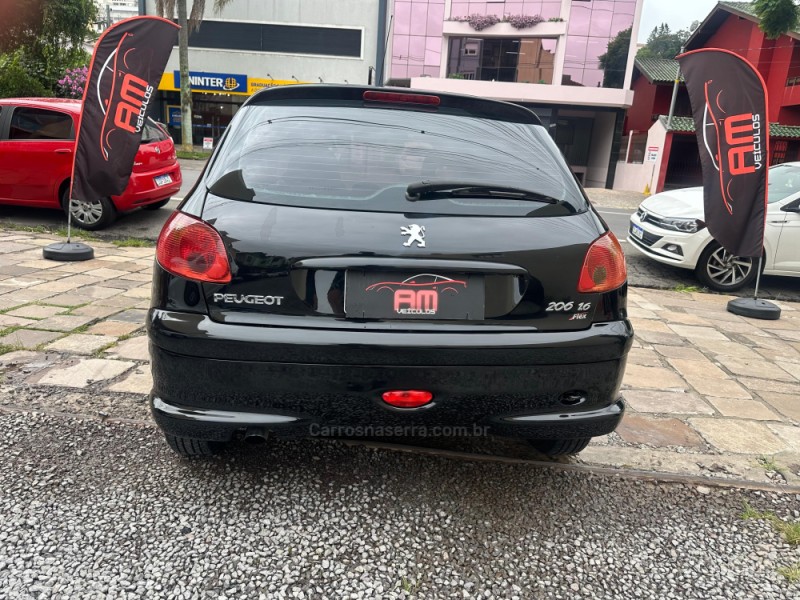 206 1.6 FELINE 16V GASOLINA 4P MANUAL - 2005 - CAXIAS DO SUL