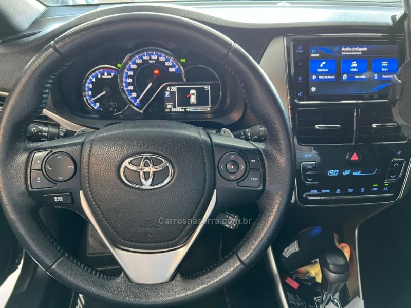 YARIS 1.5 XLS FLEX 4P AUTOMÁTICO - 2020 - CAXIAS DO SUL