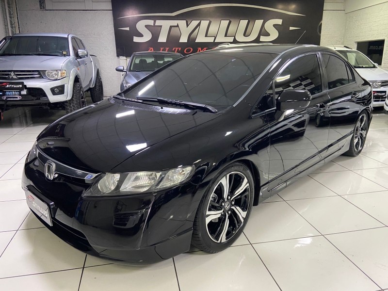 civic 1.8 lxs 16v flex 4p manual 2008 estancia velha