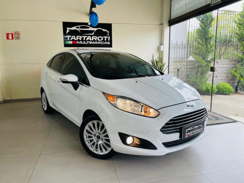 fiesta 1.6 titanium sedan 16v flex 4p automatico 2015 caxias do sul