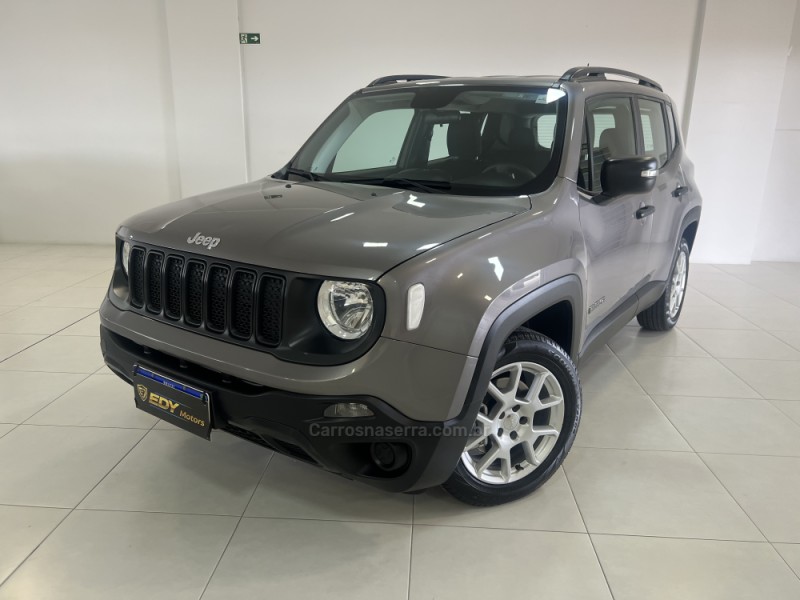 renegade 1.8 16v flex sport 4p automatico 2021 bento goncalves
