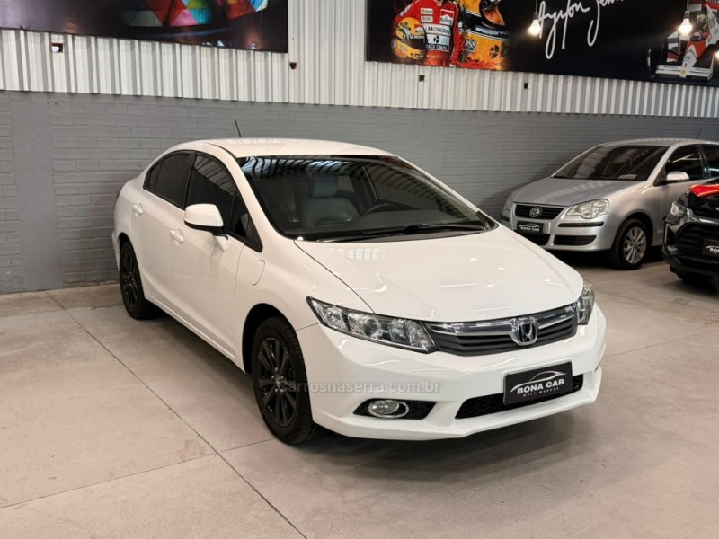 CIVIC 1.8 LXS 16V FLEX 4P AUTOMÁTICO - 2012 - CAXIAS DO SUL