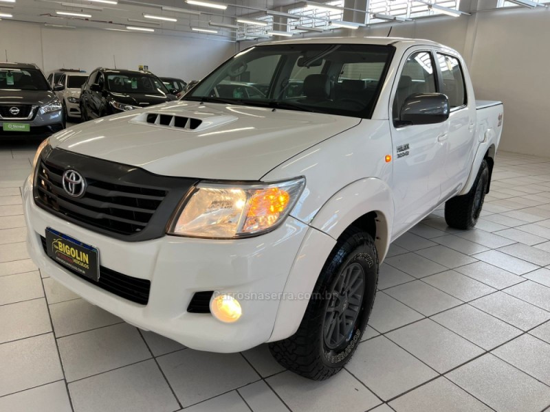 hilux 3.0 sr 4x4 cd 16v turbo intercooler diesel 4p automatico 2013 bento goncalves