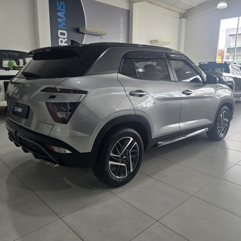 CRETA 1.0 TGDI N LINE FLEX 4P AUTOMÁTICO - 2024 - SANTA CRUZ DO SUL