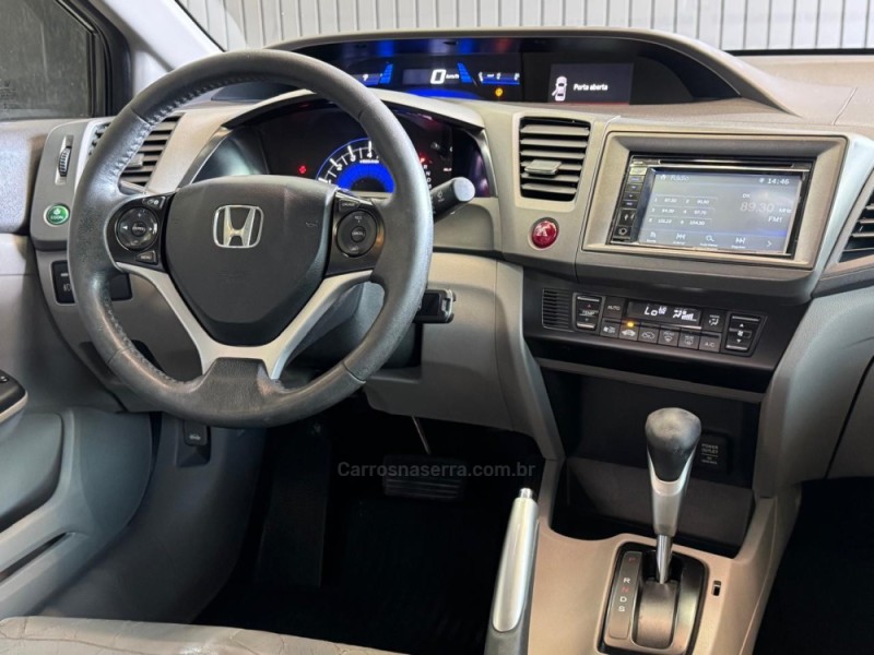 CIVIC 1.8 LXL 16V FLEX 4P AUTOMÁTICO - 2013 - DOIS IRMãOS
