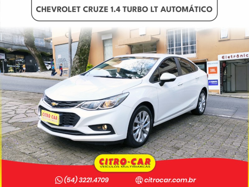 CRUZE 1.4 TURBO LT 16V FLEX 4P AUTOMÁTICO - 2019 - CAXIAS DO SUL