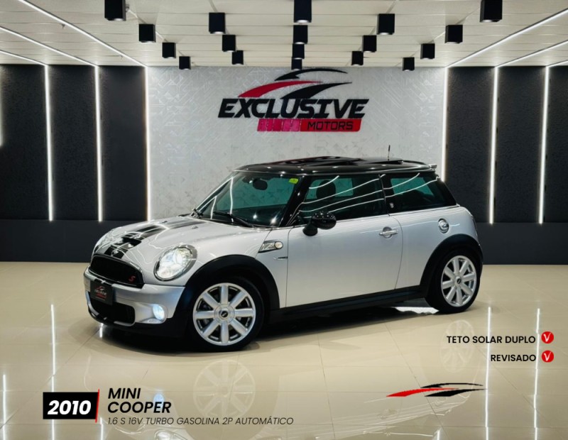 cooper 1.6 s 16v turbo gasolina 2p automatico 2010 caxias do sul