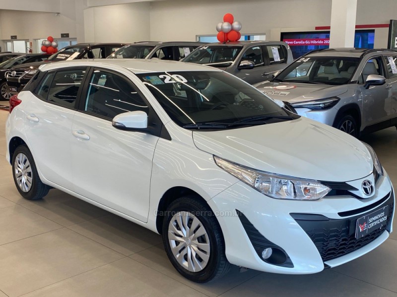 YARIS 1.3 XL LIVE 16V FLEX 4P AUTOMÁTICO - 2020 - BENTO GONçALVES