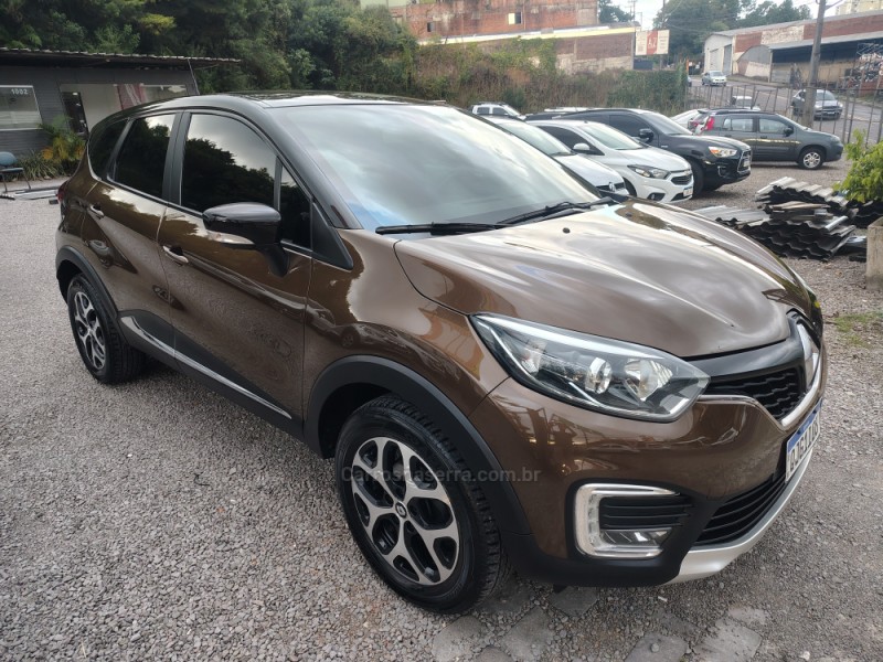captur 1.6 16v flex intense automatico 2018 caxias do sul