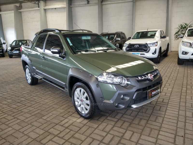 STRADA 1.8 MPI ADVENTURE CD 16V FLEX 3P AUTOMATIZADO - 2016 - CAXIAS DO SUL