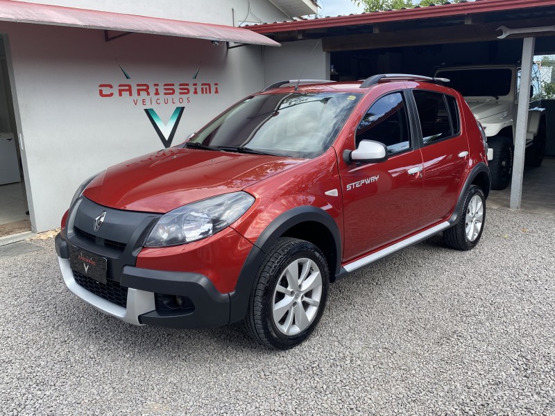 sandero 1.6 stepway 16v flex 4p automatico 2013 carlos barbosa