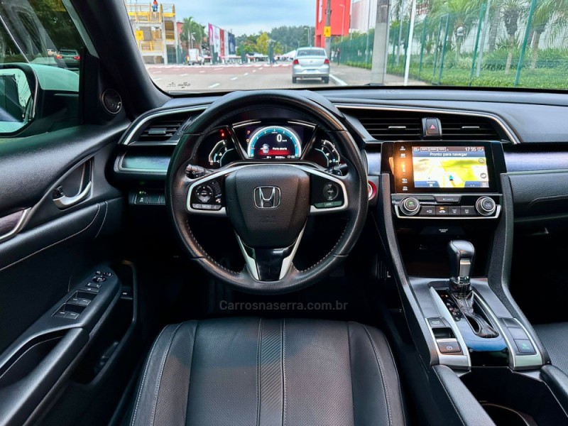 CIVIC 1.5 16V TOURING TURBO GASOLINA 4P AUTOMÁTICO - 2017 - ESTâNCIA VELHA