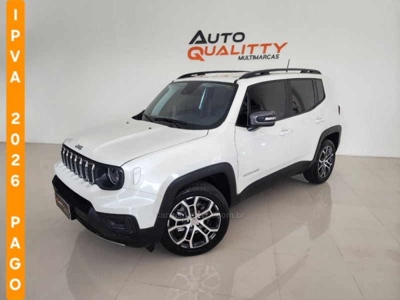 renegade 1.3 longitude t270 16v turbo flex 4p automatico 2023 caxias do sul