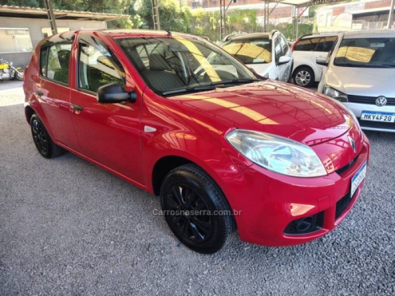 sandero 1.0 authentique 16v flex 4p manual 2012 caxias do sul