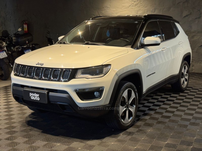 COMPASS 2.0 16V DIESEL LONGITUDE 4X4 AUTOMÁTICO - 2017 - FARROUPILHA