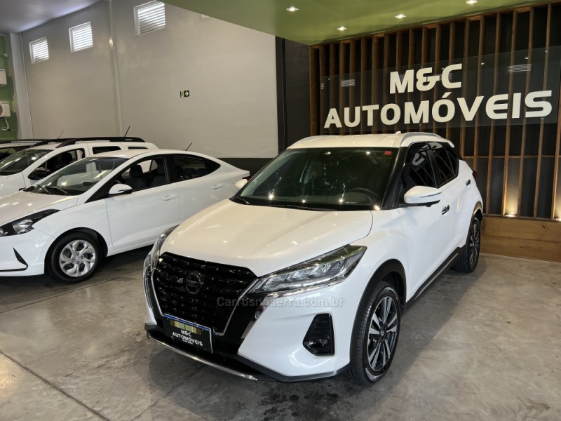 kicks 1.6 exclusive 16v flex 4p automatico 2022 caxias do sul