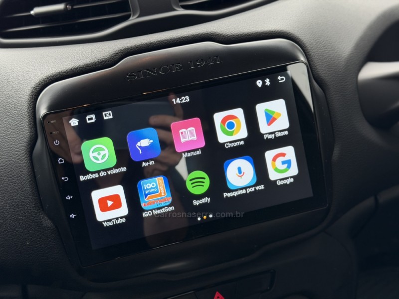 RENEGADE 1.8 16V FLEX 4P AUTOMÁTICO - 2021 - NOVA PRATA