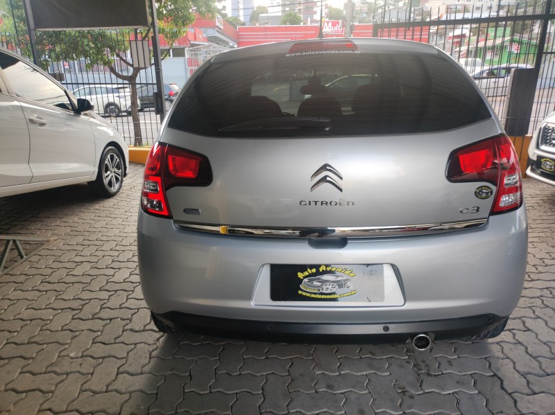 C3 1.6 EXCLUSIVE 16V FLEX 4P MANUAL - 2013 - CAXIAS DO SUL