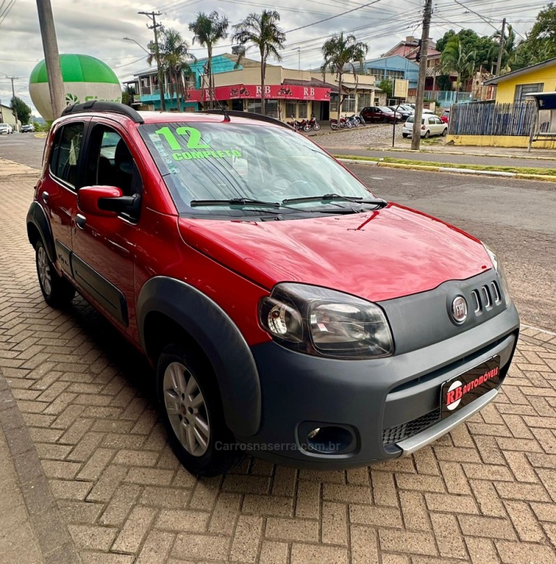 UNO 1.0 EVO WAY 8V FLEX 4P MANUAL - 2012 - PAROBé