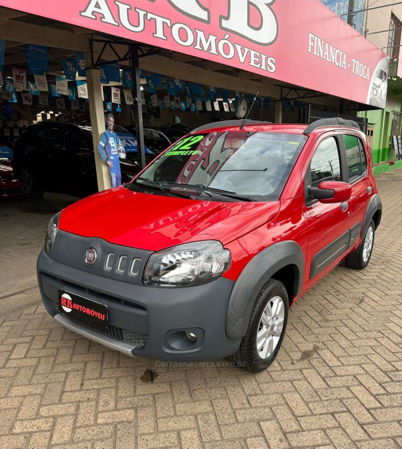 UNO 1.0 EVO WAY 8V FLEX 4P MANUAL - 2012 - PAROBé