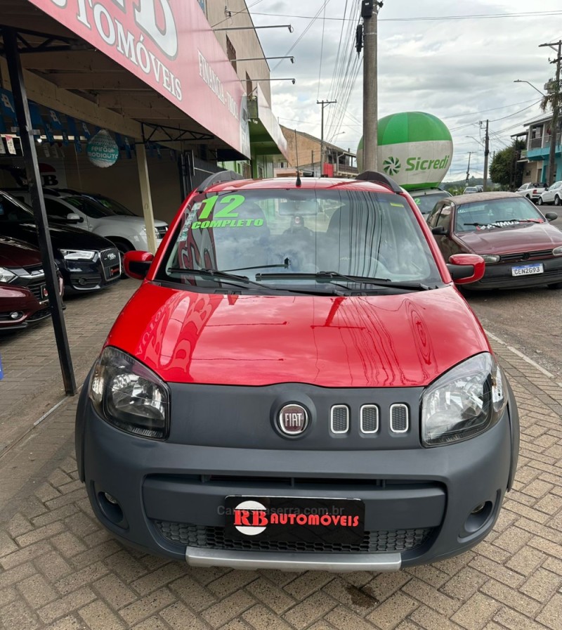 UNO 1.0 EVO WAY 8V FLEX 4P MANUAL - 2012 - PAROBé