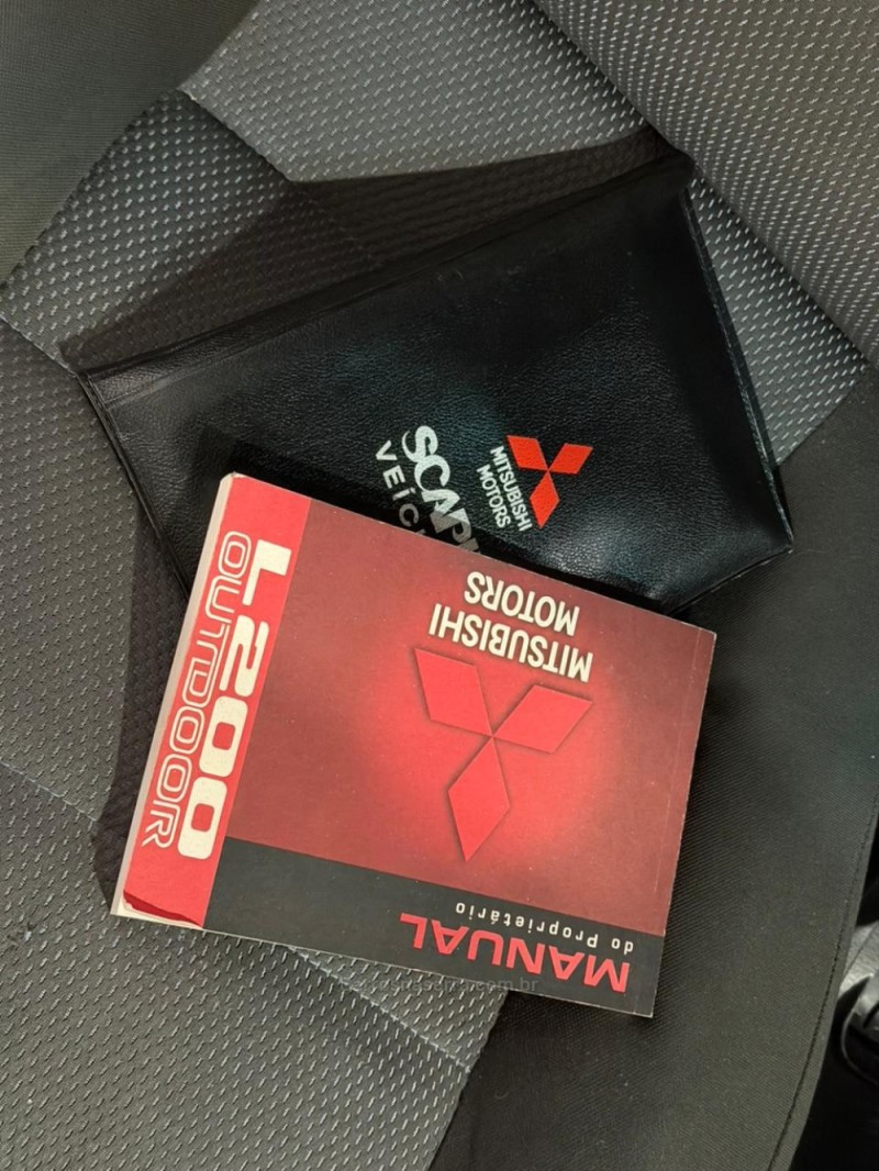 L200 OUTDOOR 2.5 GLS 4X4 CD 8V TURBO INTERCOOLER DIESEL 4P MANUAL - 2008 - VACARIA