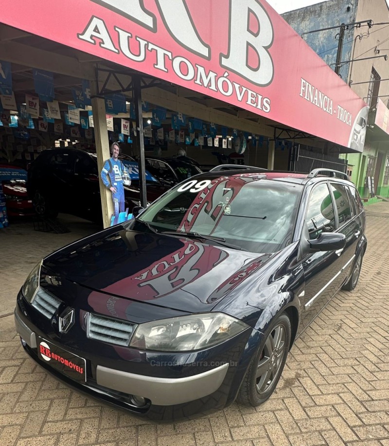 MÉGANE 1.6 DYNAMIQUE GRAND TOUR 16V FLEX 4P MANUAL - 2009 - PAROBé