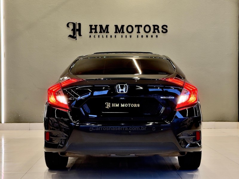 CIVIC 1.5 16V TOURING TURBO GASOLINA 4P AUTOMÁTICO - 2018 - CAXIAS DO SUL
