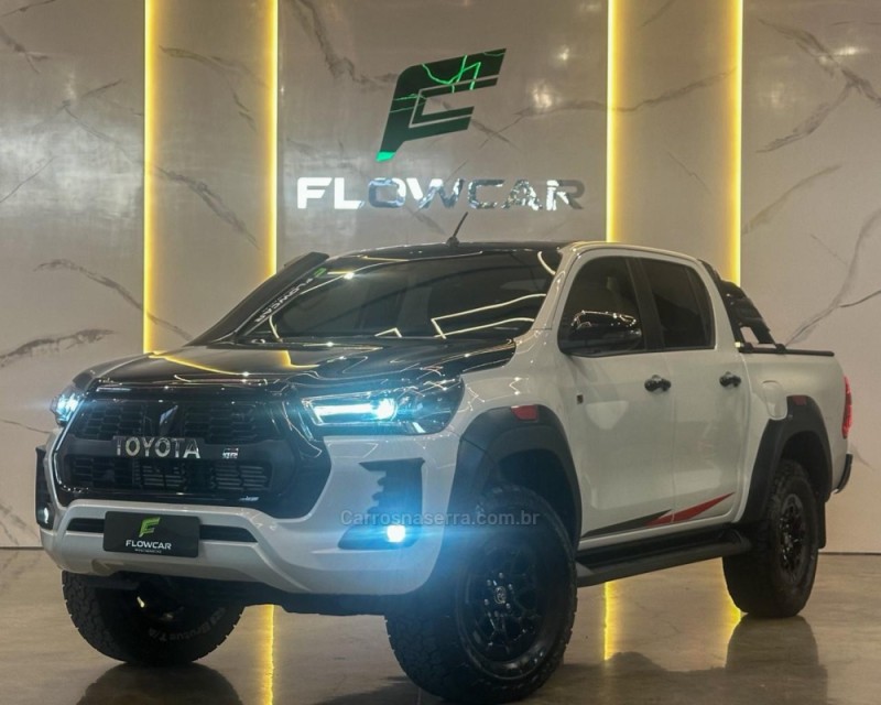 hilux 2.8 gr s 4x4 cd 16v turbo intercooler diesel 4p automatico 2022 garibaldi