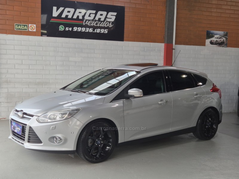 focus 2.0 titanium plus 16v flex 4p automatico 2015 caxias do sul