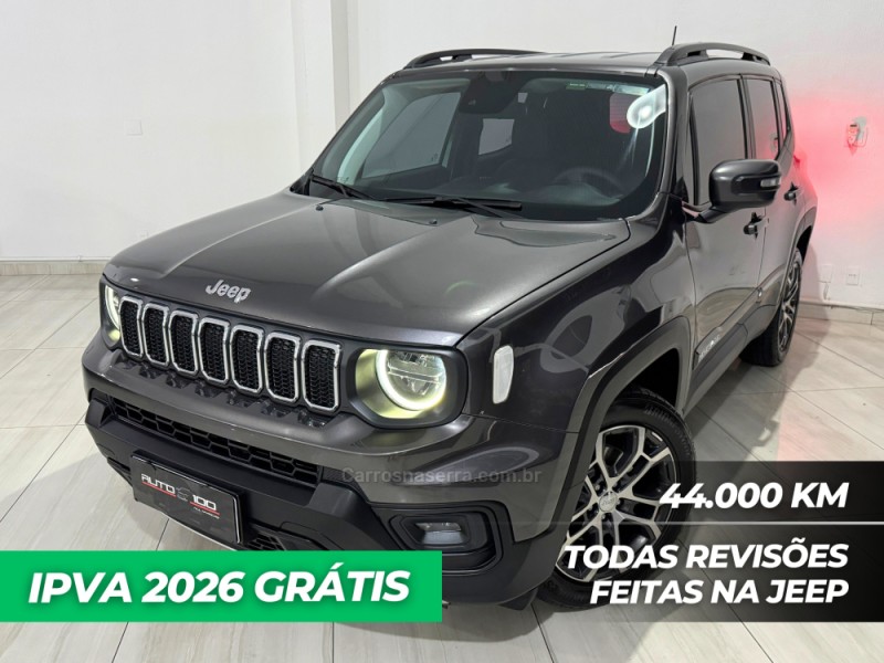 renegade 1.3 longitude t270 16v turbo flex 4p automatico 2023 caxias do sul