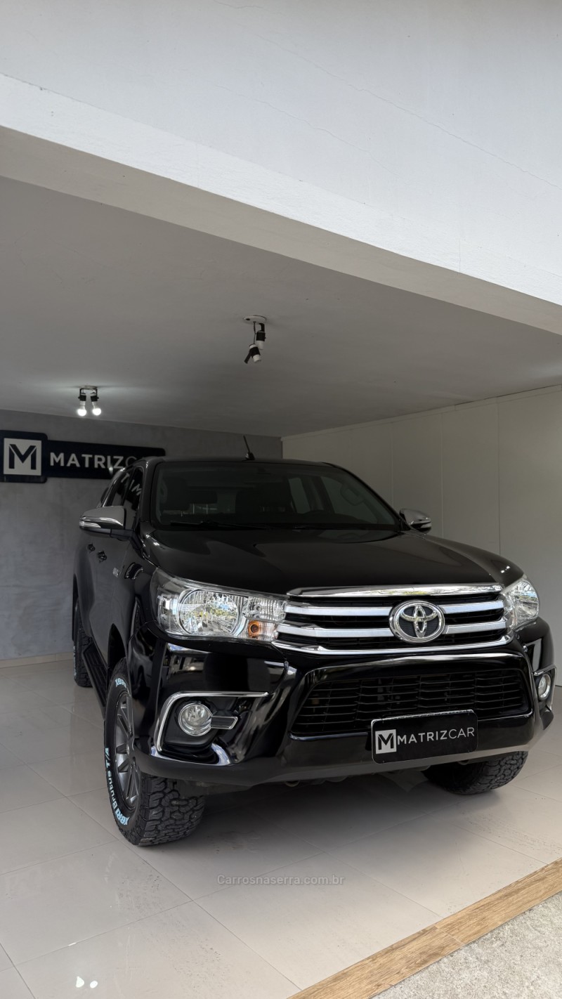 HILUX 2.8 SRV 4X4 CD 16V DIESEL 4P AUTOMÁTICO - 2017 - CANELA