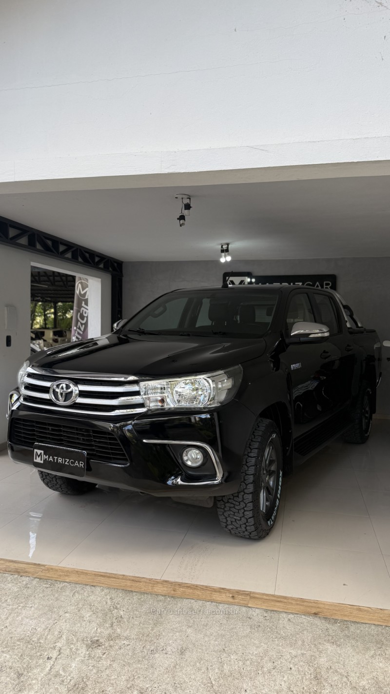 HILUX 2.8 SRV 4X4 CD 16V DIESEL 4P AUTOMÁTICO - 2017 - CANELA